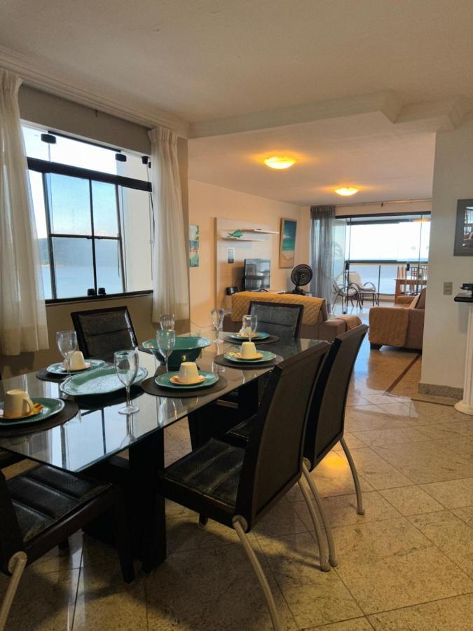 Apartamento Beira-Mar Na Praia Do Morro Ideal Para Familias E Grupos 10 Pessoas غواراباري المظهر الخارجي الصورة